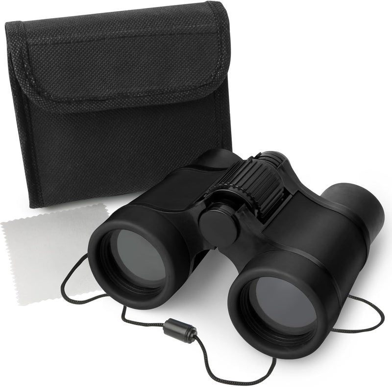 DR ANISON Binoculars for Kids Toy Binoculars Set for Age 3-12 Years Old Boys Girls Outside Play, Bird Watching, Camping, Educational Learning, Birthday Presents - Image 1